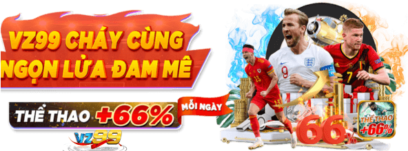 Ảnh Banner tặng quà thể thao VZ99 mỗi ngày khuyến mãi ngập tràn