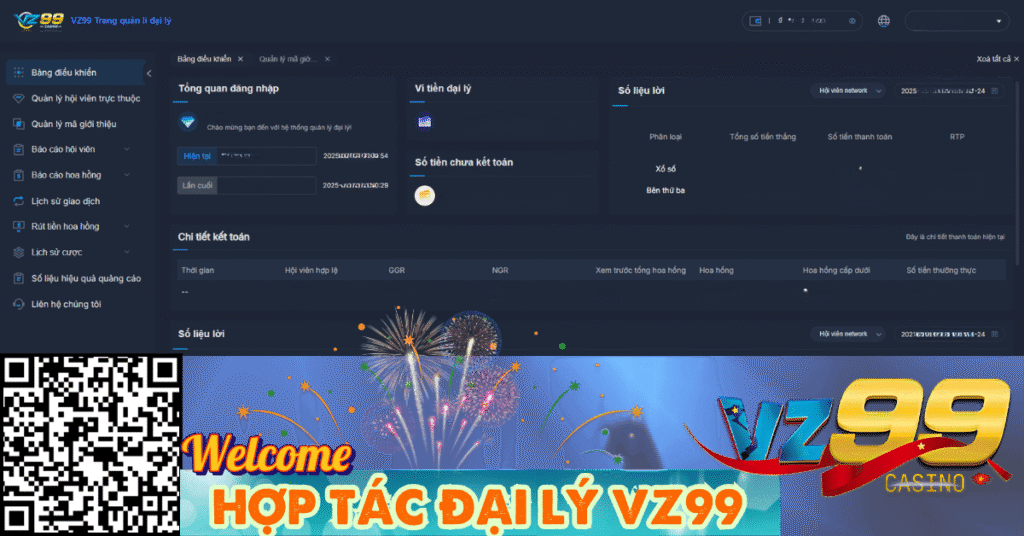Ảnh đại diện hợp tác đại lý VZ99 – Bứt phá thu nhập vượt trội