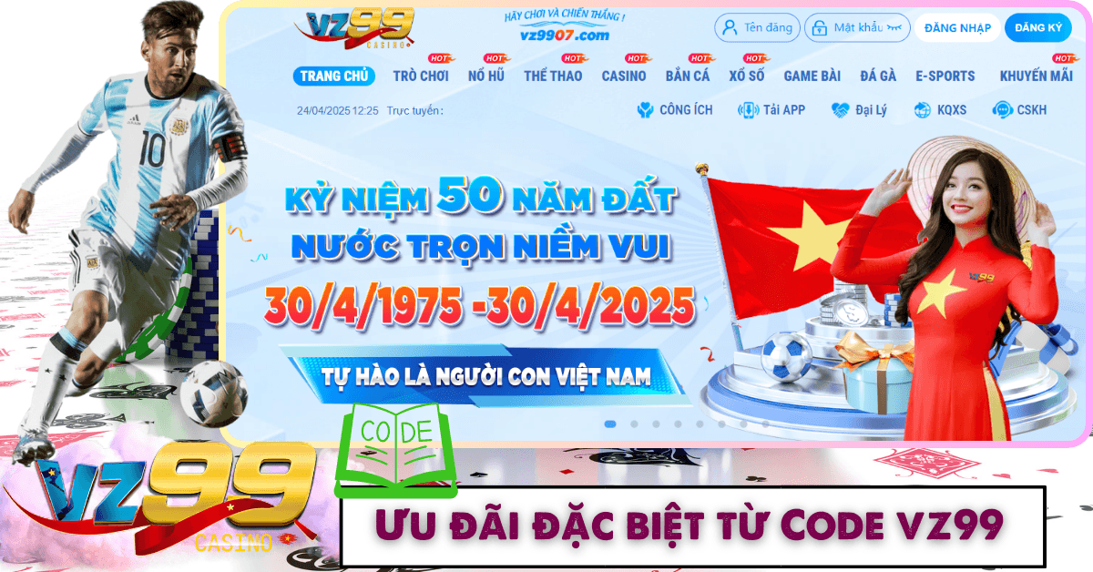 Ảnh đại diện ưu đãi đặc biệt với Code VZ99 mới nhất