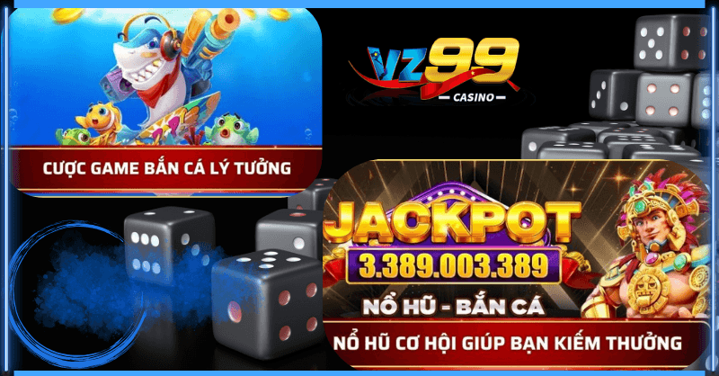 Chinh phục game nổ hũ bắn cá với giao diện vz99 sinh động